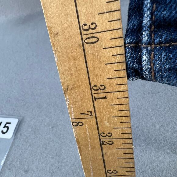 Levi's 529 Jeans Women's 12M Blue Dark Wash Curvy Bootcut Normcore Mom Jeans - Picture 7 of 15